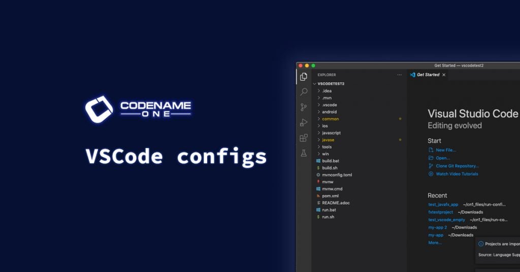 Better VSCode Support for Maven Projects
